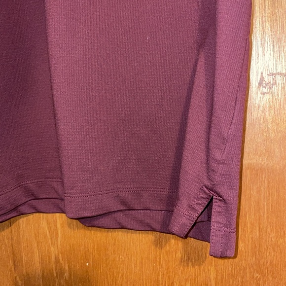 •NIKE•MEN'S MAROON FOOTBALL POLO COLLAR SHIRT SIZE MEDIUM - Picture 8 of 9